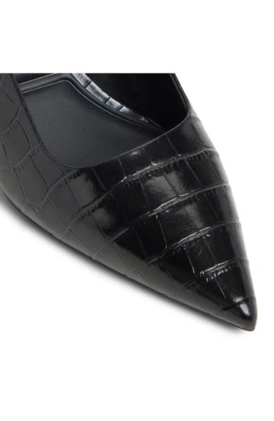 Aldo Adan Pointed Toe Slingback Pump In Black