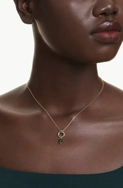 Swarovski Mesmera Pendant In Gold