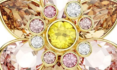 Swarovski Idyllia Drop-ohrhänger In Gold