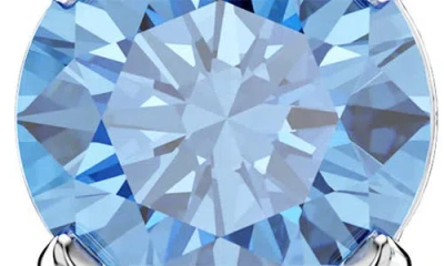 Swarovski Stilla Attract Stud Earrings In Blue