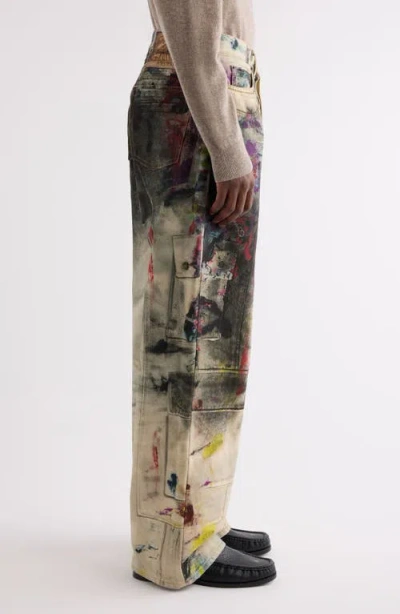 Acne Studios Baggy Fit Jeans - 1981 In Multi