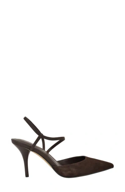 Calvin Klein Women's Cordera Strappy Stiletto Pumps In Brown