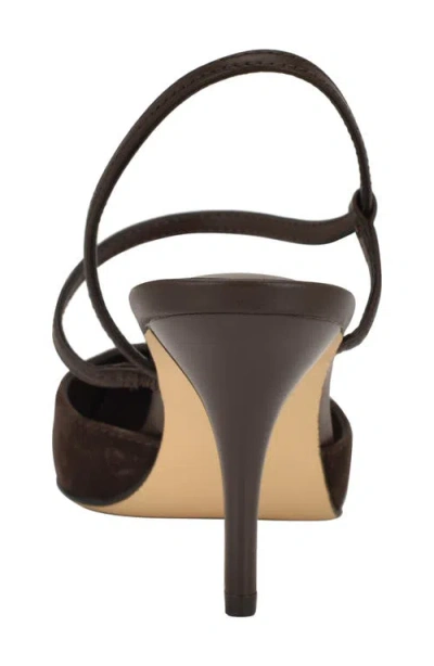 Calvin Klein Women's Cordera Strappy Stiletto Pumps In Brown