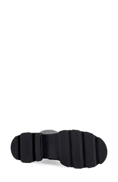 Azalea Wang Orquidea Studded Platform Boot In Black