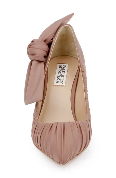 Badgley Mischka Women's Vanesa Jersey Knit Pumps In Brown