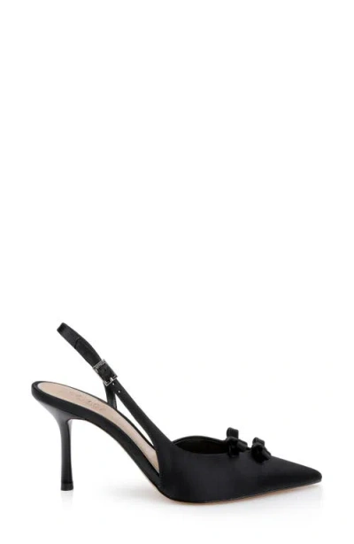 Jewel Badgley Mischka Women's Ellery Bow Evening Pumps In Black