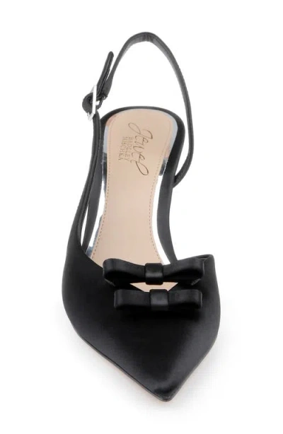 Jewel Badgley Mischka Women's Ellery Bow Evening Pumps In Black