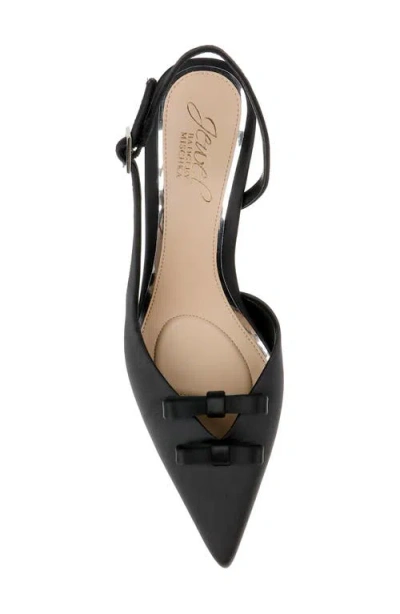 Jewel Badgley Mischka Women's Ellery Bow Evening Pumps In Black