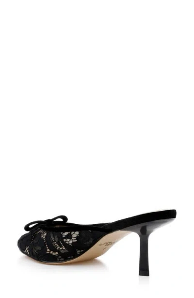 Jewel Badgley Mischka Women's Elliott Evening Mules In Black