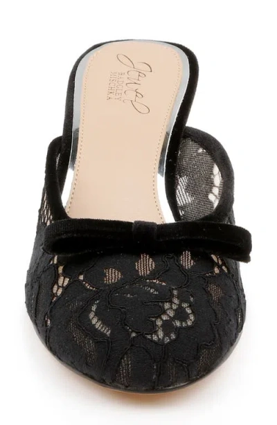 Jewel Badgley Mischka Women's Elliott Evening Mules In Black
