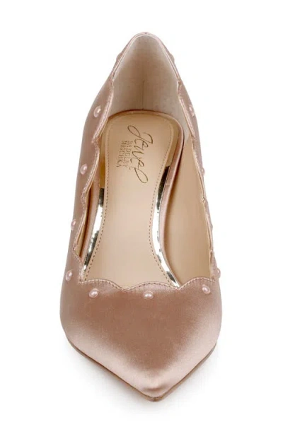 Jewel Badgley Mischka Women's Eleni Evening Pumps In Pink