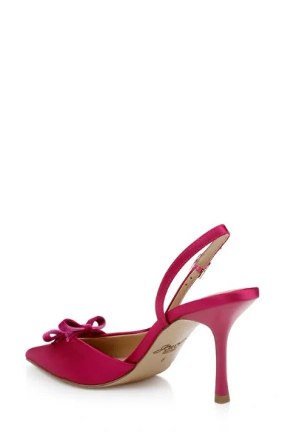 Jewel Badgley Mischka Women's Ellery Bow Evening Pumps In Pink