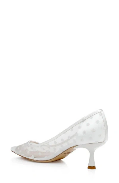 Jewel Badgley Mischka Women's Elena Evening Pumps In White