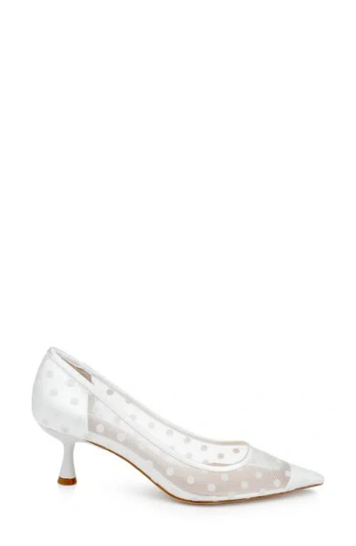 Jewel Badgley Mischka Women's Elena Evening Pumps In White