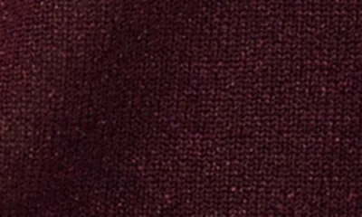 Mango V-neck Lurex Sweater Wine In Brown