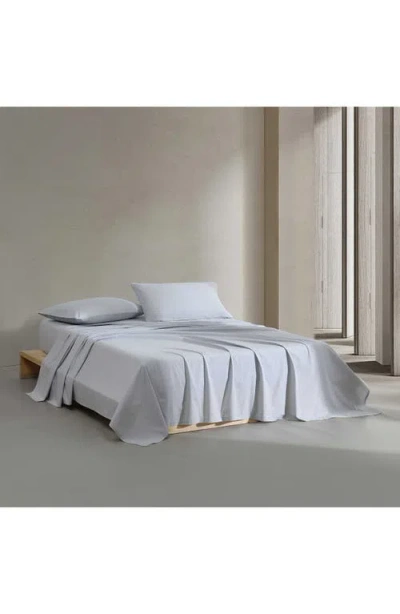 Calvin Klein 200 Thread Count Cotton Percale Sheet Set In Blue