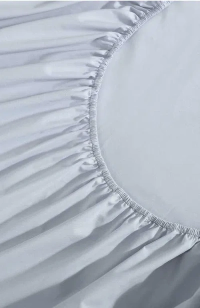 Calvin Klein 200 Thread Count Cotton Percale Sheet Set In Blue