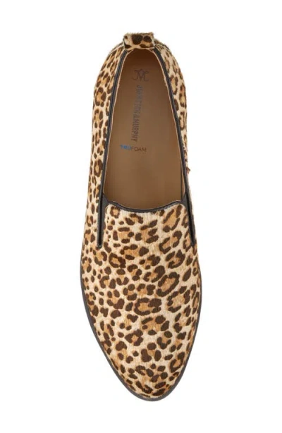 Johnston & Murphy Ulyssa Platform Loafer In Animal Print