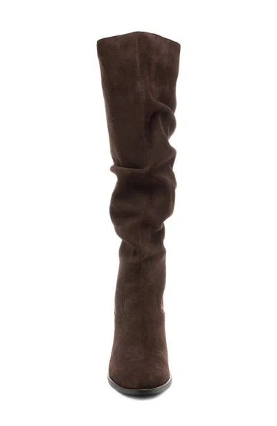Kelsi Dagger Brooklyn Easton Slouch Knee High Boot In Brown