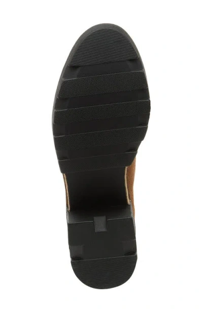 Kelsi Dagger Brooklyn Olga Lug Loafer Heels In Brown