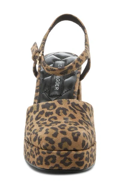 Kelsi Dagger Brooklyn Edna Ankle Strap Platform Pump In Brown