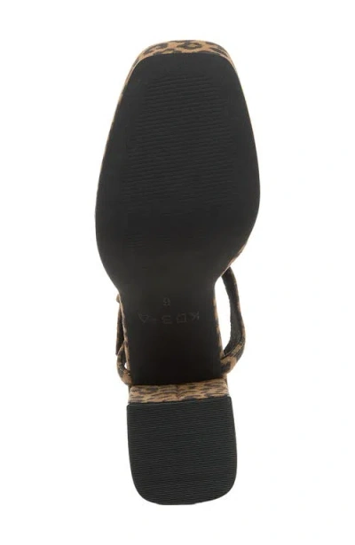 Kelsi Dagger Brooklyn Edna Ankle Strap Platform Pump In Brown