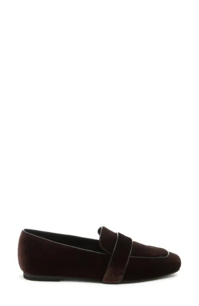 Kelsi Dagger Brooklyn Finch Loafer Flat In Brown