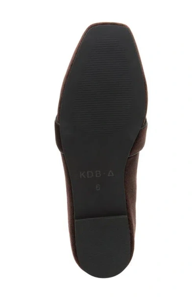 Kelsi Dagger Brooklyn Finch Loafer Flat In Brown