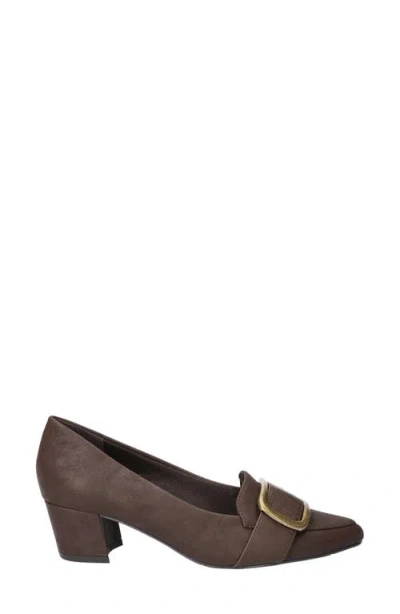 Easy Street Women's Aster Slip-on Pumps In Brown