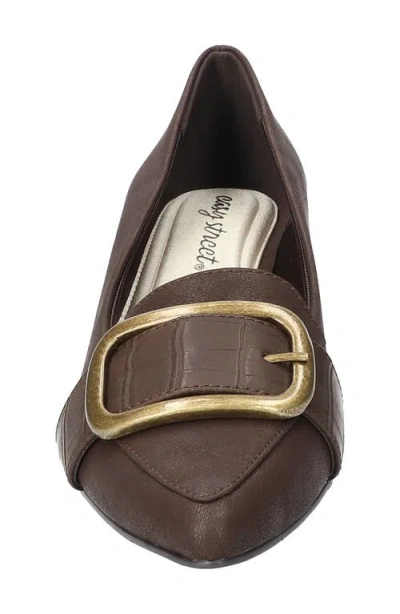 Easy Street Women's Aster Slip-on Pumps In Brown
