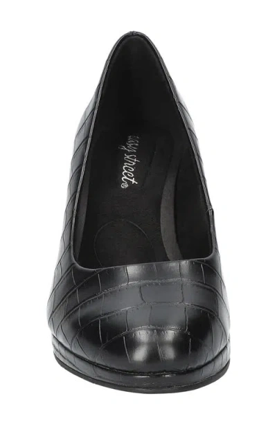 Easy Street Women's Equinox Platform Slip-on Pumps In Black