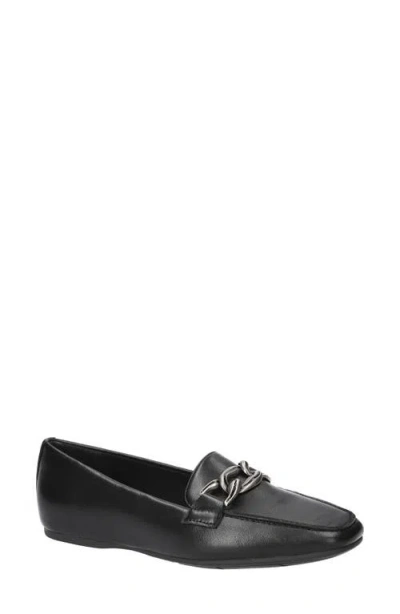 Easy Street Women's Femi Square-toe Slip-on Flats In Black