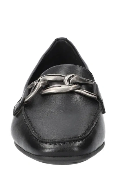 Easy Street Women's Femi Square-toe Slip-on Flats In Black