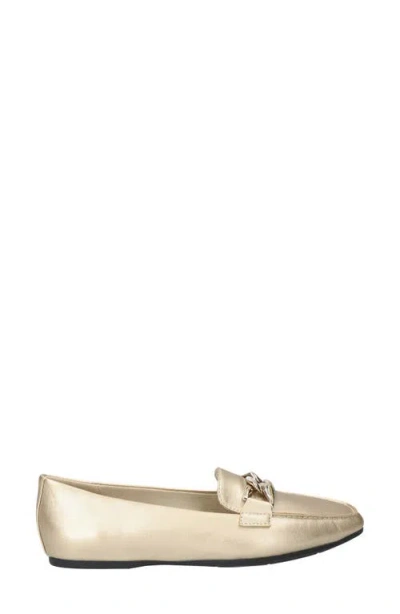 Easy Street Women's Femi Square-toe Slip-on Flats In Gold