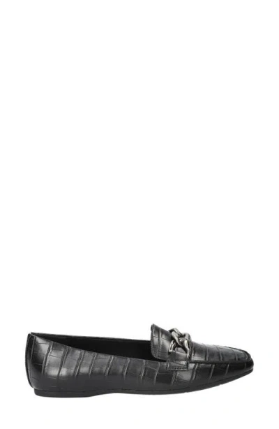 Easy Street Women's Femi Square-toe Slip-on Flats In Black