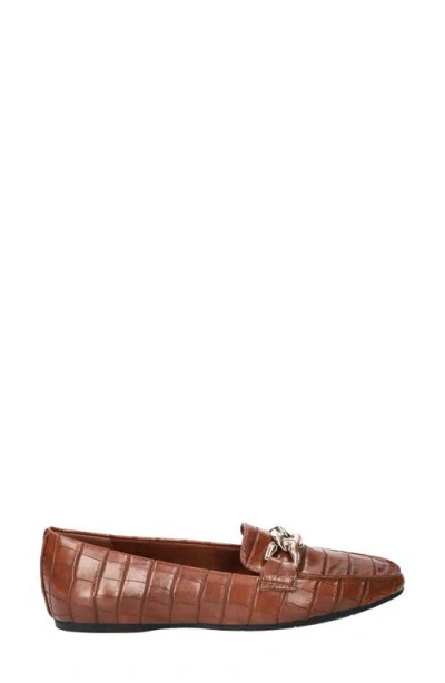 Easy Street Women's Femi Square-toe Slip-on Flats In Brown