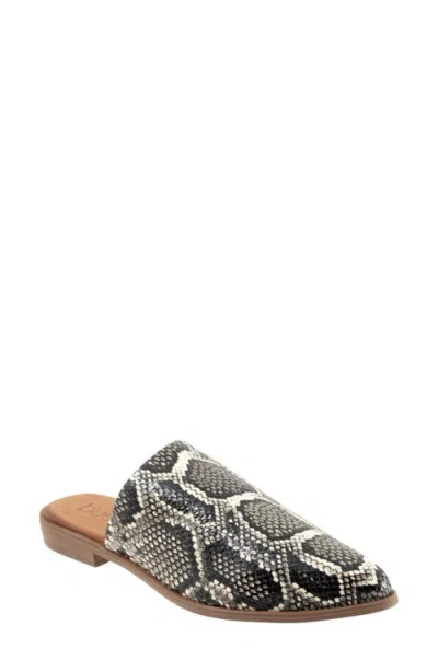 Bueno Bambi Pointed Toe Mule In Black