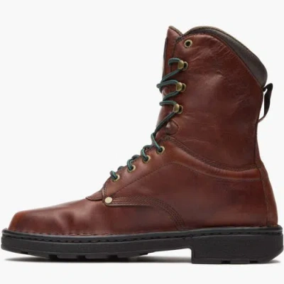 Georgia Boot Padded Eagle Light Work Boot In Brown
