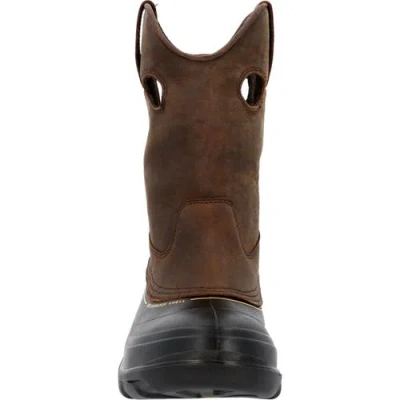 Georgia Boot Work Wellington In Brown