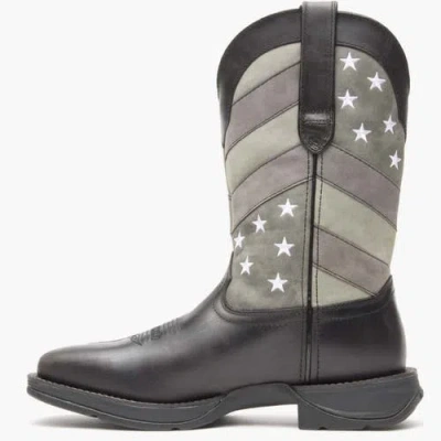 Durango Faded Black Flag Western Boot