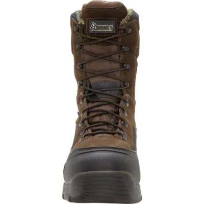 Rocky Waterproof Padded  Waterproof 1200g Insulated Boot In Brown