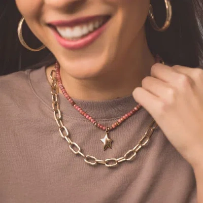 Collection 1304 Sliced Bronze Bangle In Brown