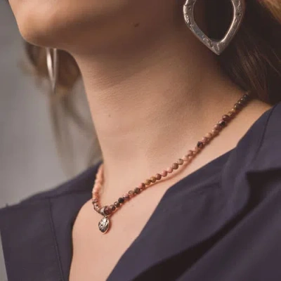 Collection 1304 Grounded Bronze Earrings In Brown