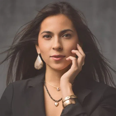 Collection 1304 Aura Bronze Earrings In Brown