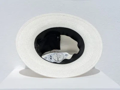 Lastelier Panama Blue Straw Hat In Blue