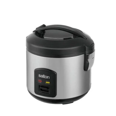 Salton 8 Cup Rice Cooker In Metallic