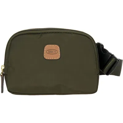 Bric's X-travel Shoulder/belt Bag In Green