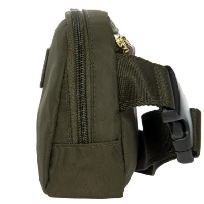 Bric's X-travel Shoulder/belt Bag In Green