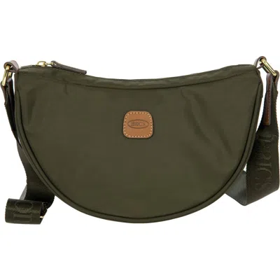Bric's X-travel Mini Halfmoon Bag In Green