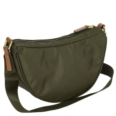 Bric's X-travel Mini Halfmoon Bag In Green
